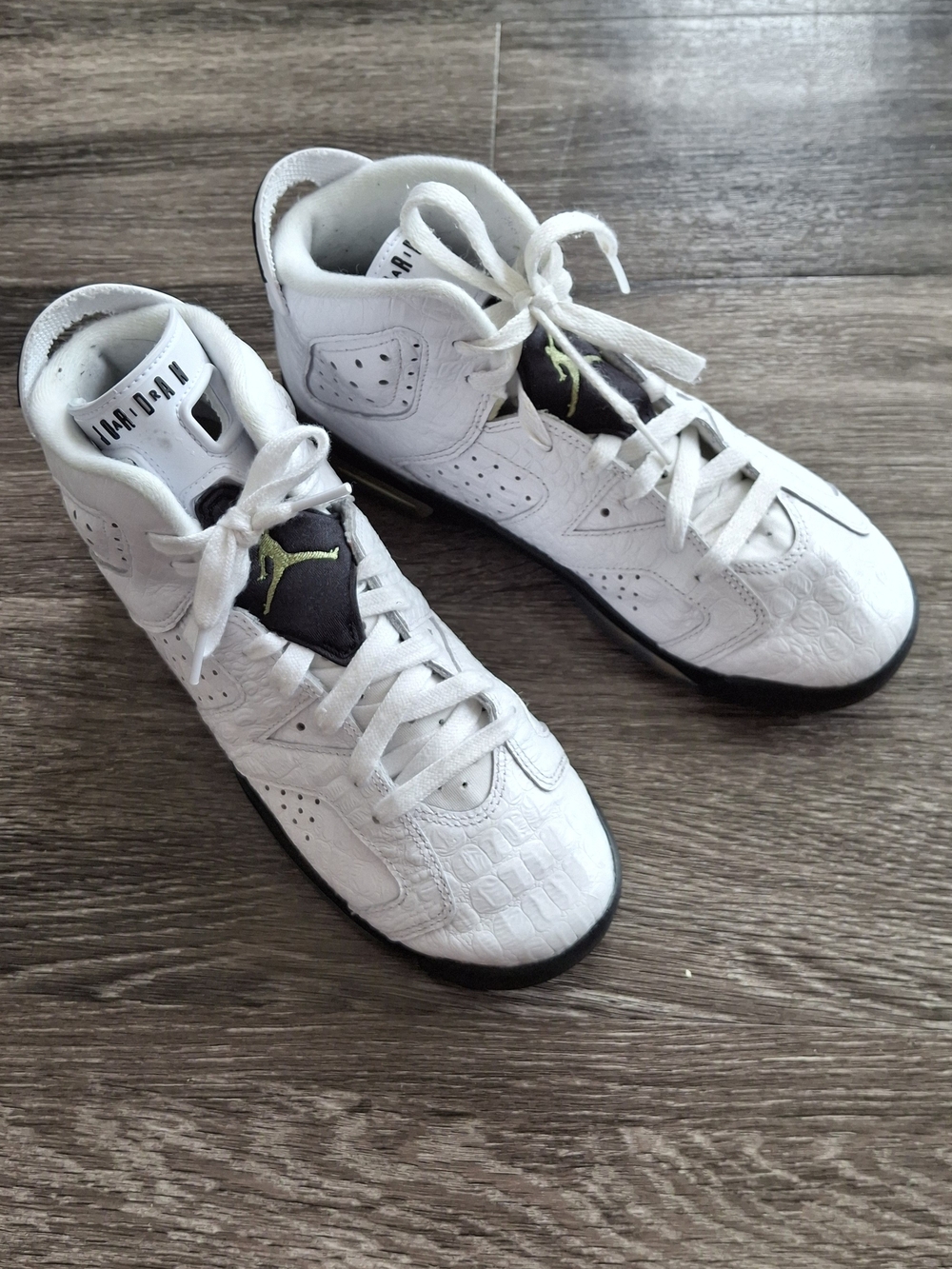 Jordan 6 Retro Mid Alligator - 384665-110 Youth 6